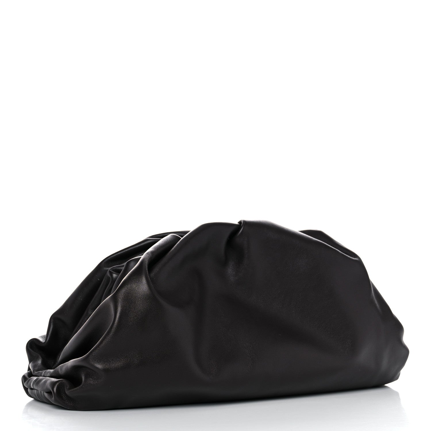 Bottega Veneta Smooth Butter Calf The Pouch Oversized Clutch Fondente 3 of 13