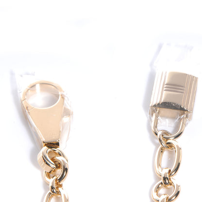 Hermes Permabrass Olga Bag Charm Gold 4 of 5