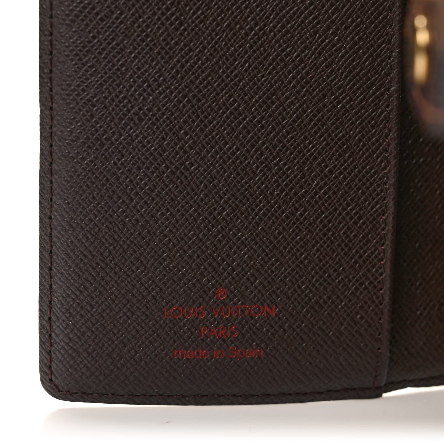 Louis Vuitton Damier Ebene Small Ring Agenda Cover 6 of 6