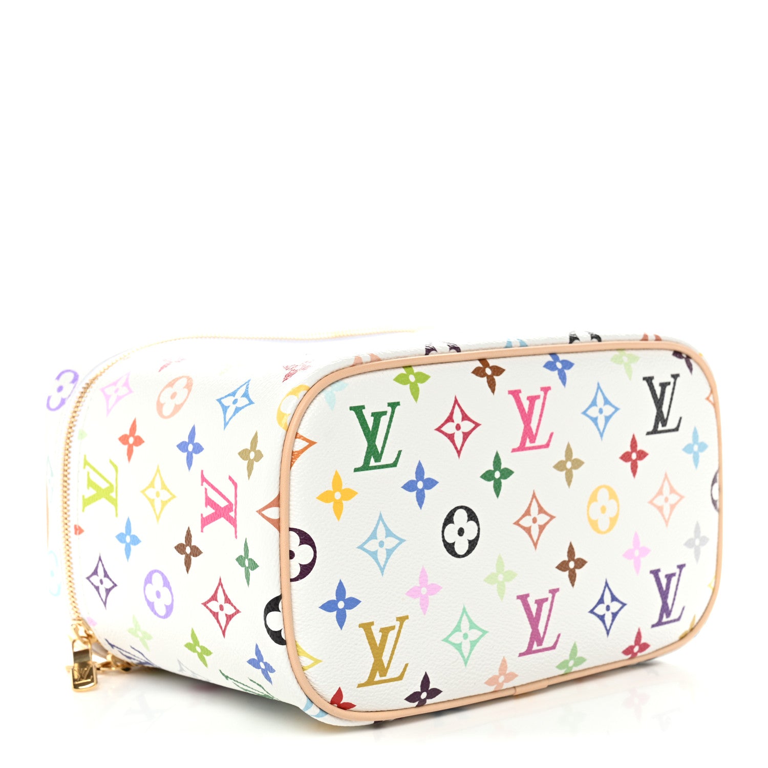 Louis Vuitton LV X TM Monogram Multicolor Nice BB White 4 of 7