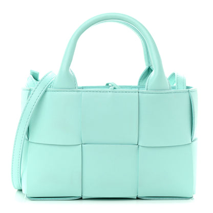 Bottega Veneta Lambskin Maxi Intreccio Candy Arco Tote Celadon 1 of 10