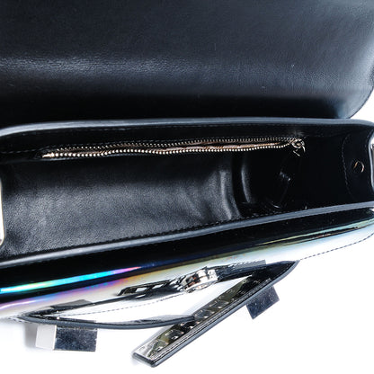 Proenza Schouler PS11 Mini Classic Shoulder Bag Holographic Oil Slick 7 of 12