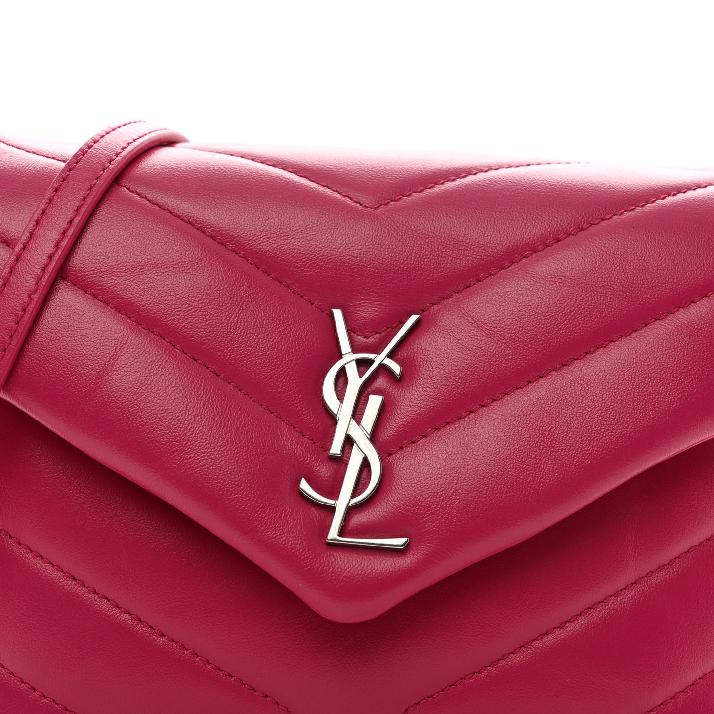 Calfskin Y Quilted Monogram Toy Loulou Crossbody Bag Freesia