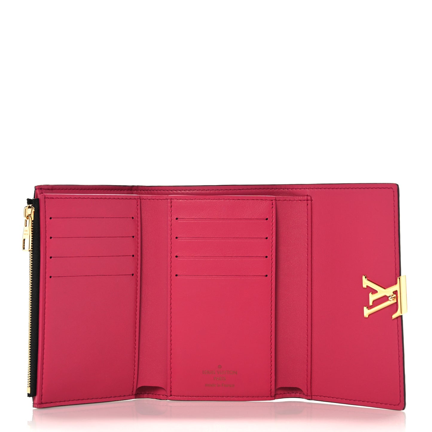 Taurillon Capucines Compact Wallet Black