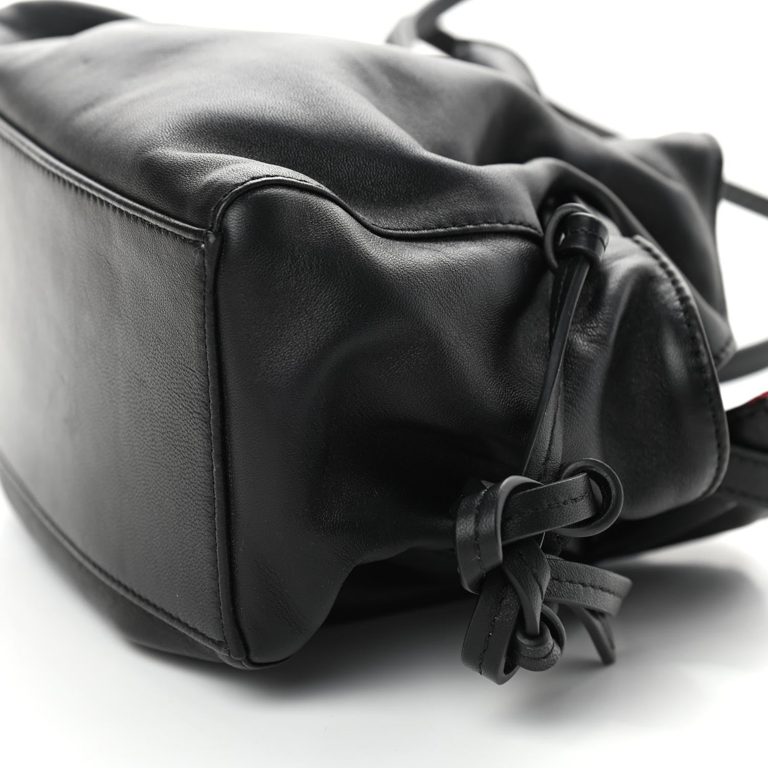 Mansur Gavriel Lambskin Mini Protea Bag Black Flamma 9 of 10
