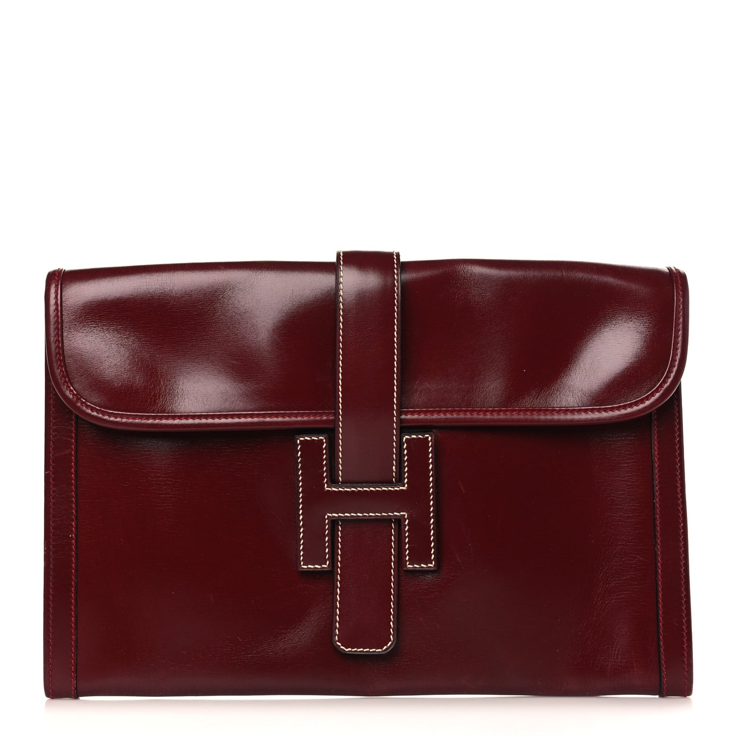 Box Jige PM Clutch Rouge H