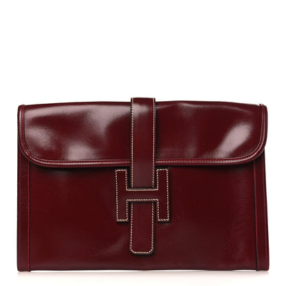 Hermes Box Jige PM Clutch Rouge H 1 of 14