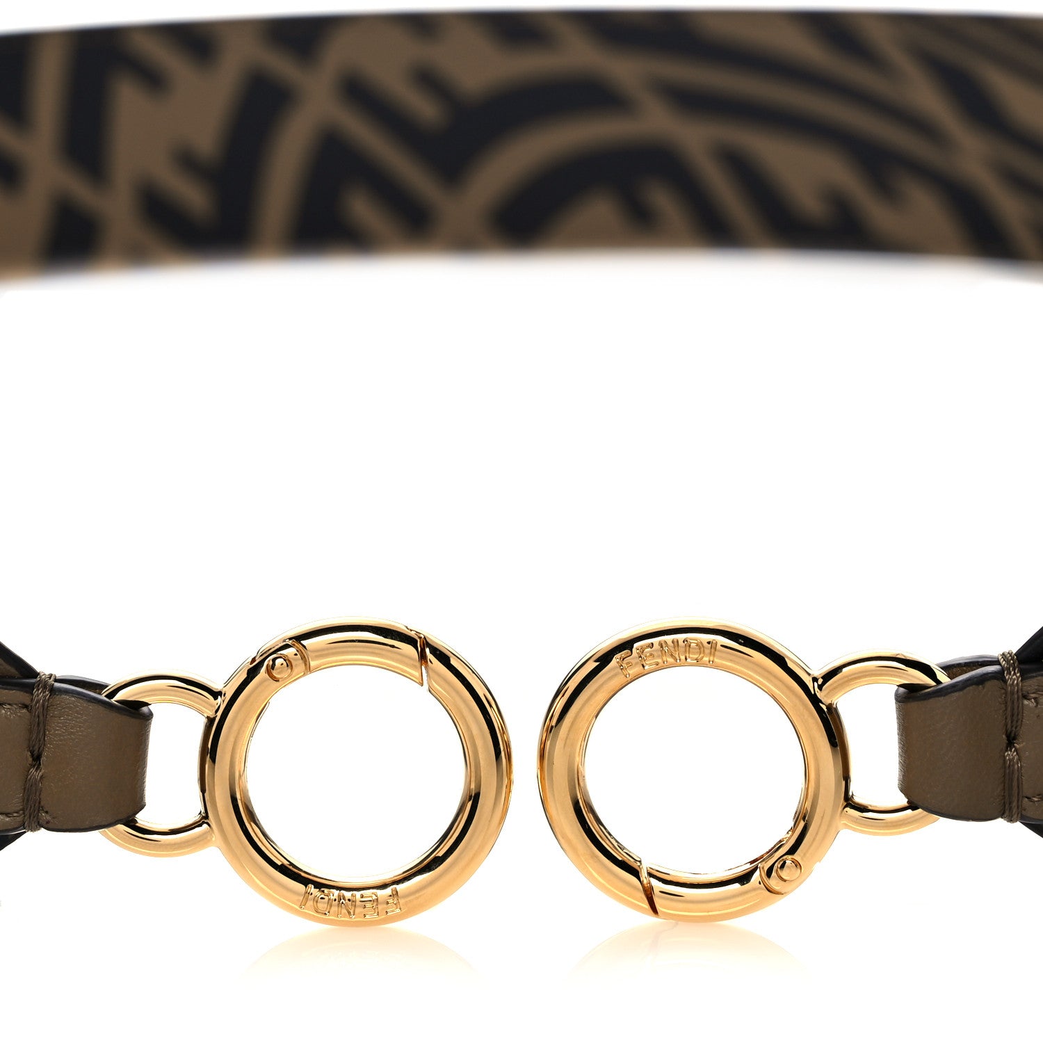 Fendi X SARAH COLEMAN Vitello FF Vertigo Strap You 3 of 3