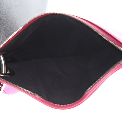 Fendi Calfskin Velvet F is Fun Fair Triplette Pouch Set Multicolor 6 of 8