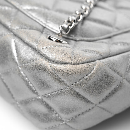 Chanel Metallic Lambskin Quilted Small In Seoul Backpack Silver 11 of 12