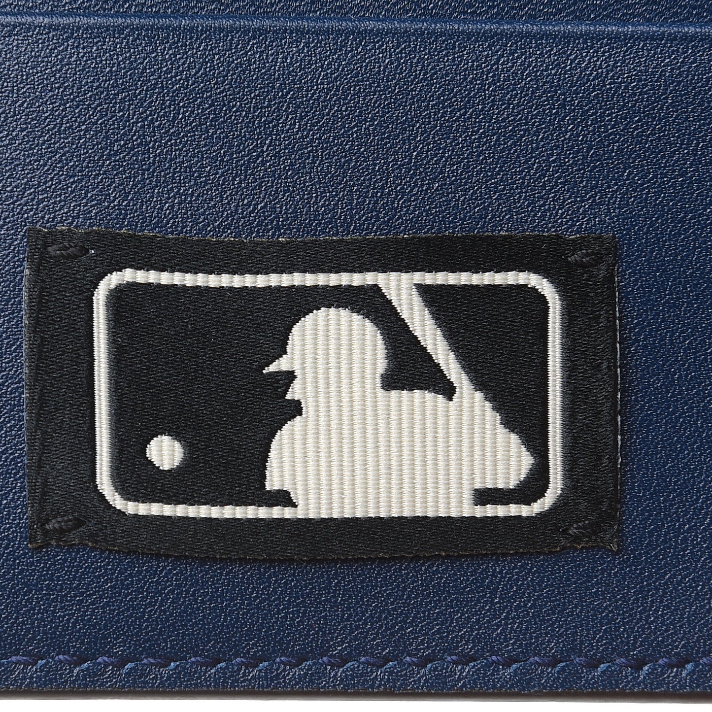 X MLB Guccissima Signature NY Yankees Embroidered Bi-Fold Wallet Royale Ivory