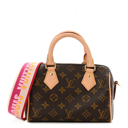 Louis Vuitton Monogram Speedy Bandouliere 20 Fuchsia 1 of 9