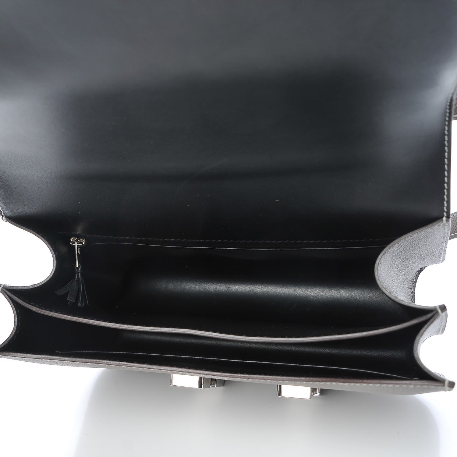 Hermes Epsom Horseshoe Constance 24 Etain Black 5 of 22