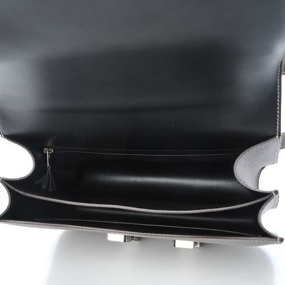 Hermes Epsom Horseshoe Constance 24 Etain Black 5 of 22