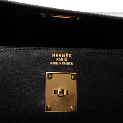 Hermes Box Kelly Sellier 35 Black 8 of 11