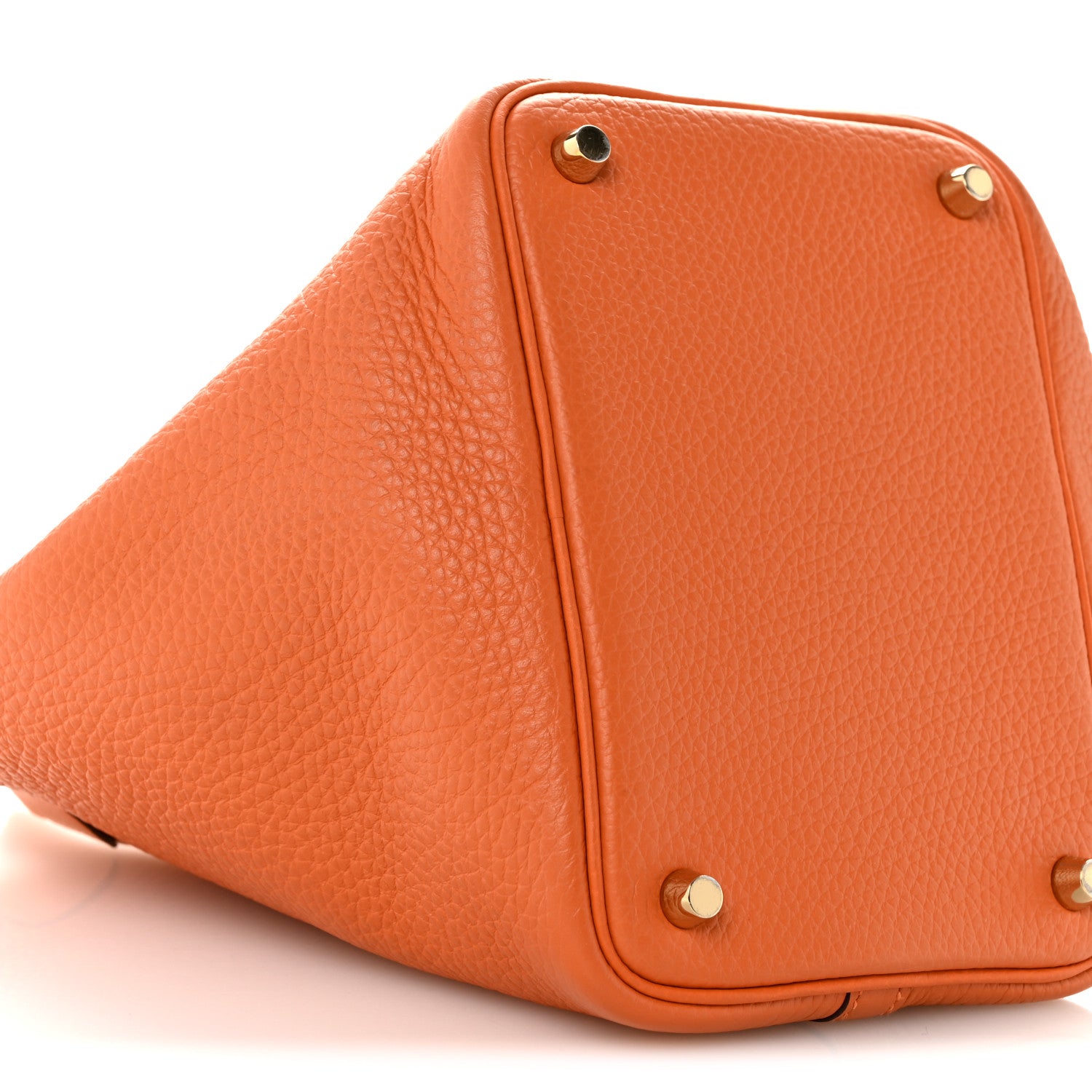 Hermes Taurillon Clemence Picotin Lock 18 PM Orange 9 of 11