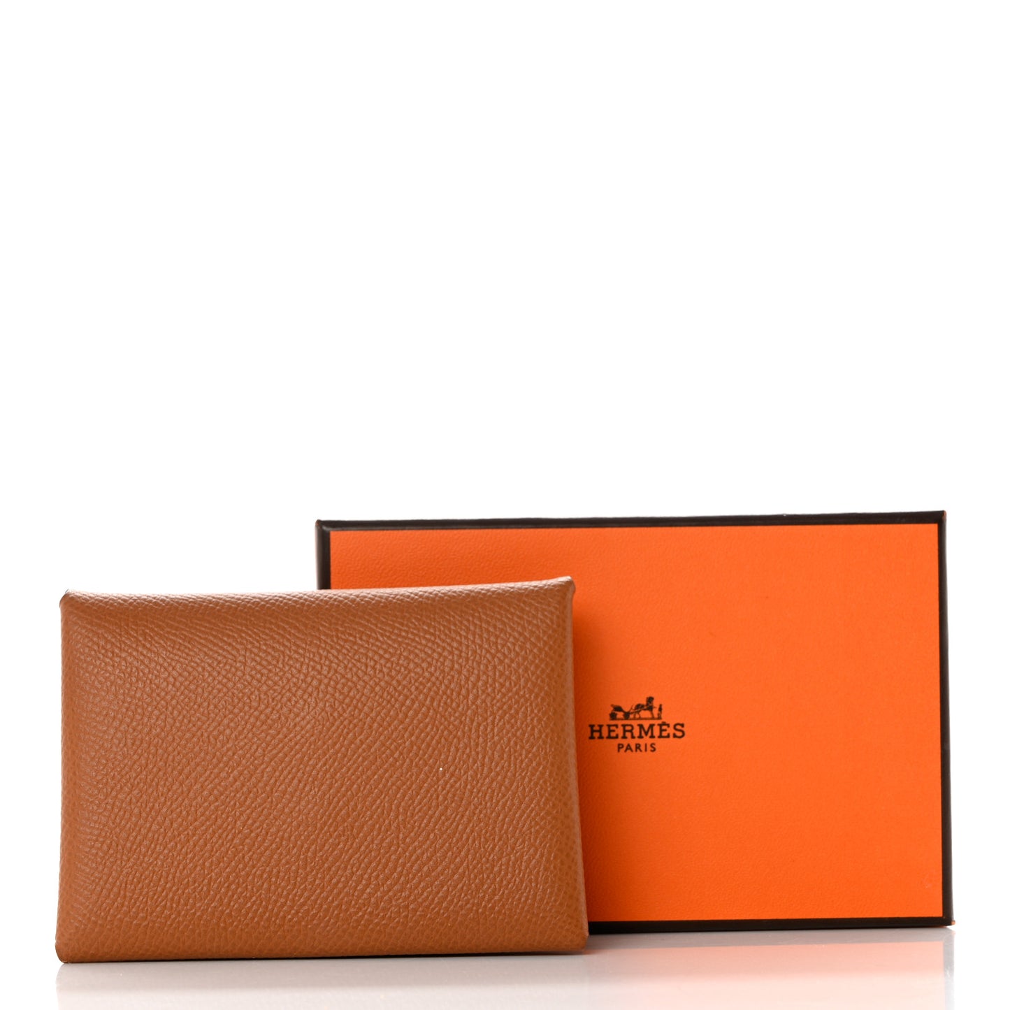 Epsom Calvi Duo Card Case Gold