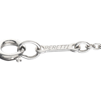 Tiffany Sterling Silver 27mm Elsa Peretti Open Heart Pendant Necklace 4 of 5