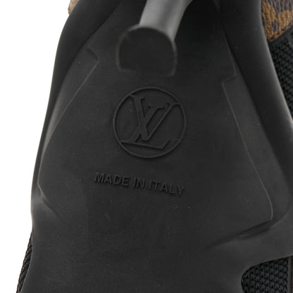 Louis Vuitton Patent Monogram Lambskin Archlight Slingback 90mm Pumps 38.5 Black 7 of 10