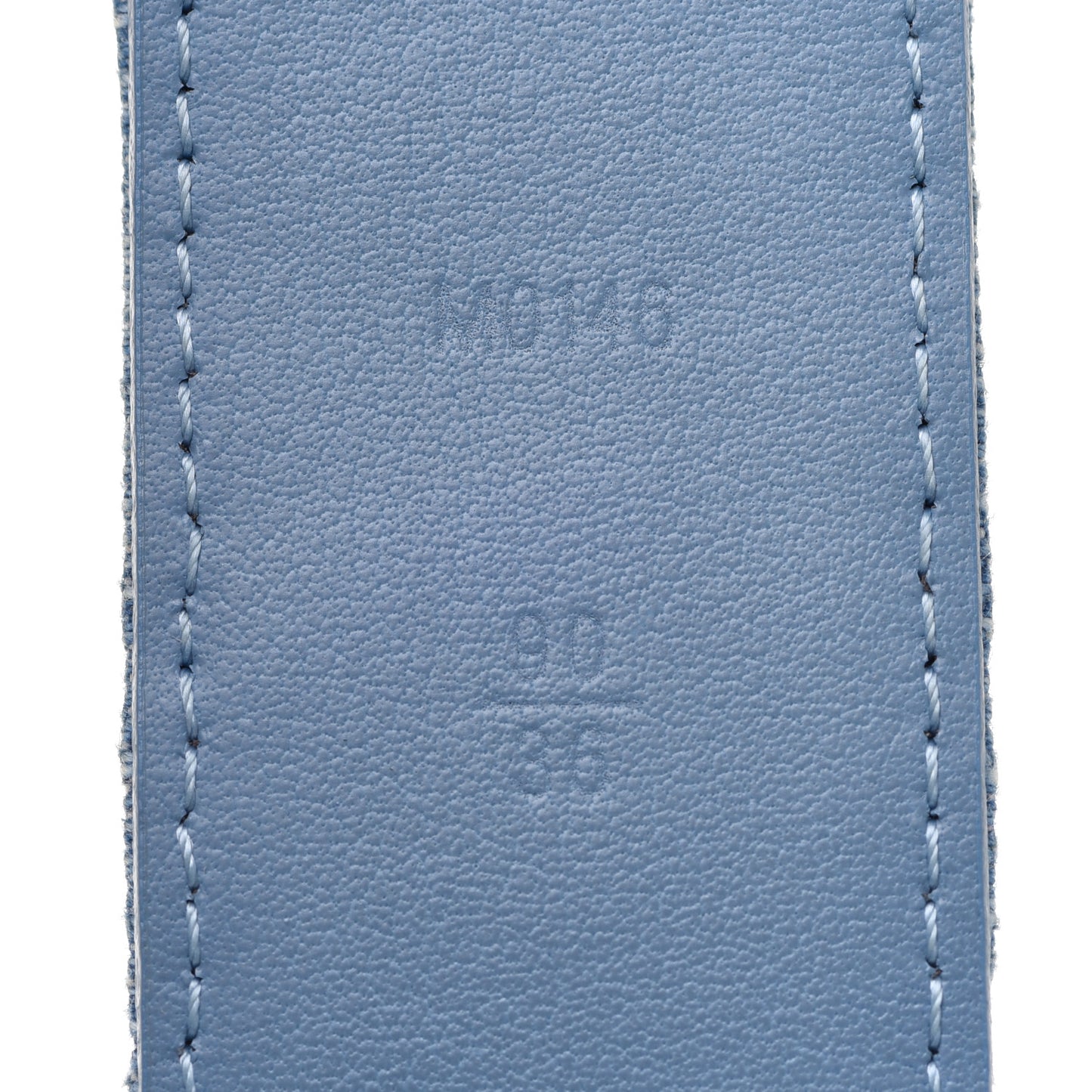 Denim 35mm LV New Wave Belt 90 36