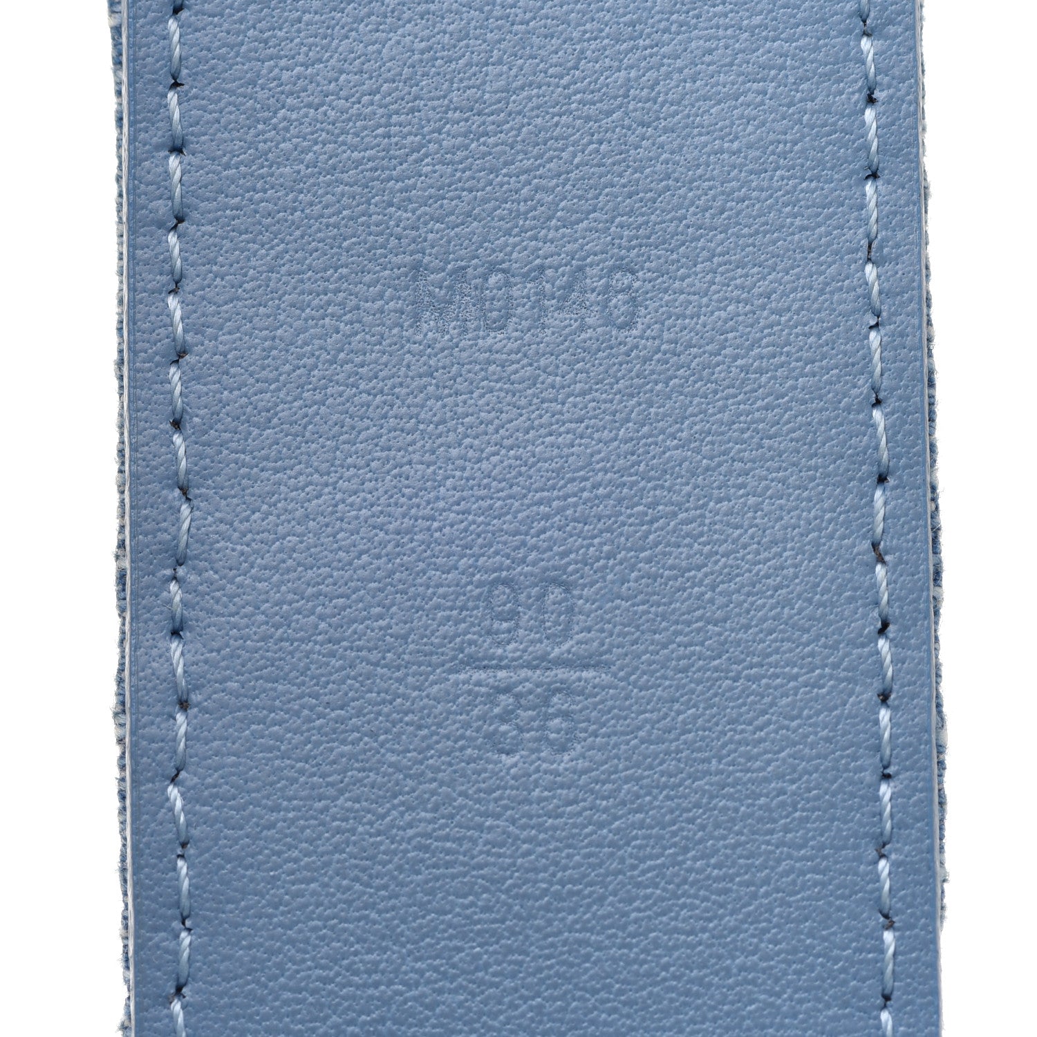 Louis Vuitton Denim 35mm LV New Wave Belt 90 36 4 of 4