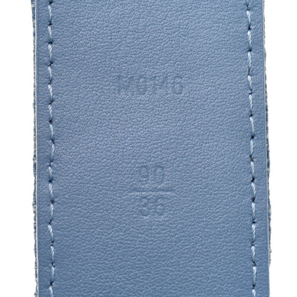 Louis Vuitton Denim 35mm LV New Wave Belt 90 36 4 of 4