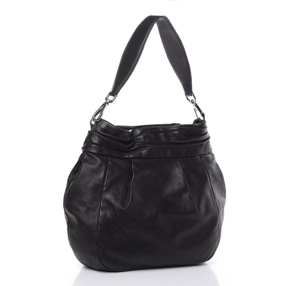 Prada Nappa Frills Shoulder Bag Black 3 of 16