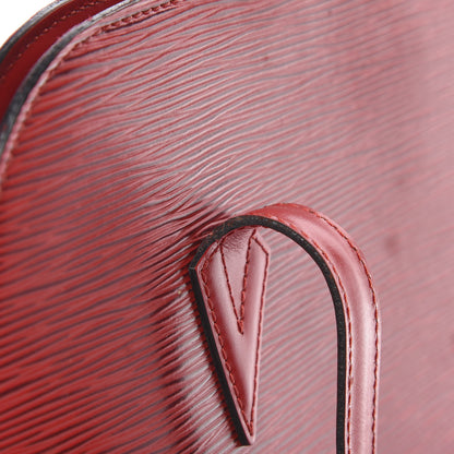 Louis Vuitton Epi Lussac Castillan Red 14 of 18