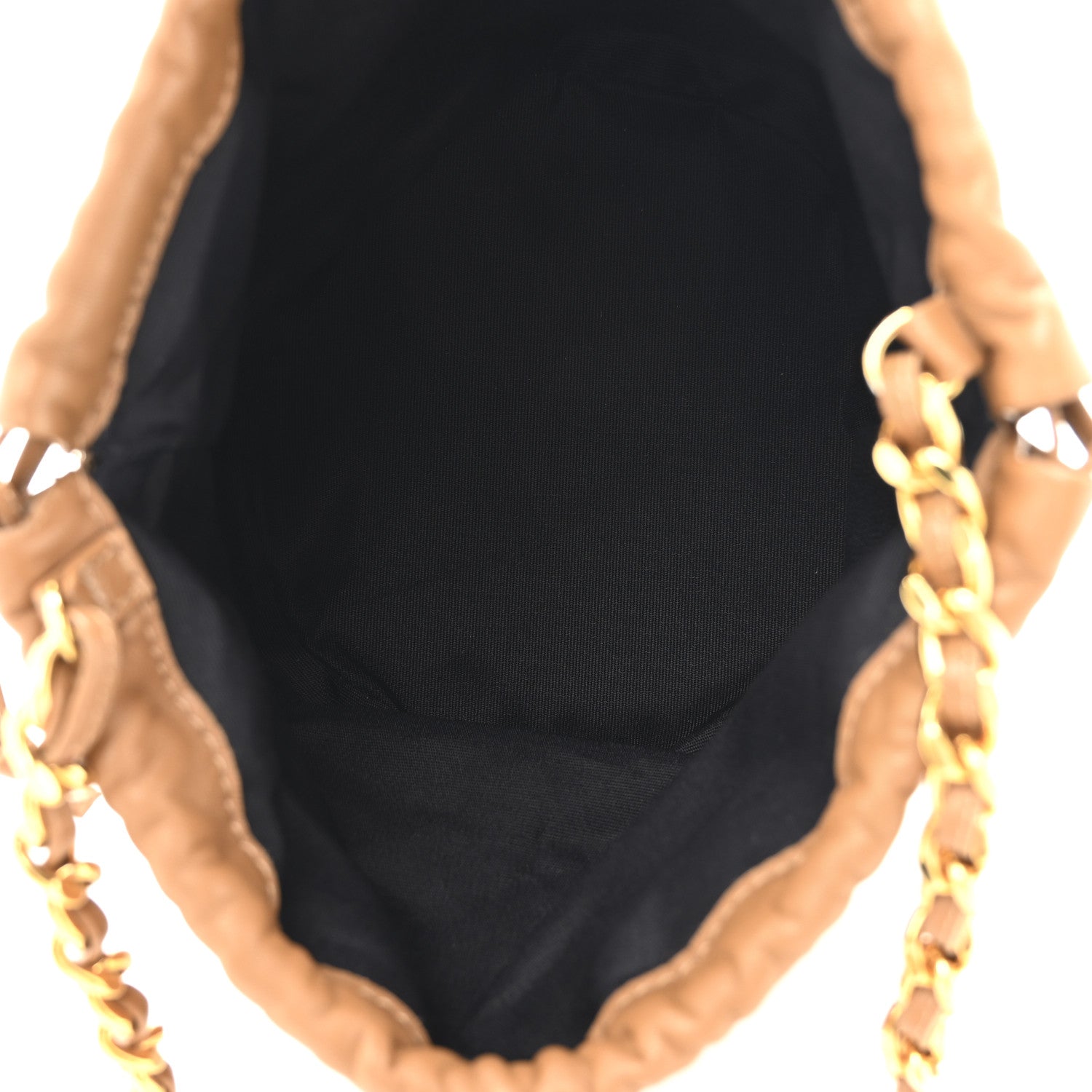 Khaite Smooth Calfskin Aria Bucket Bag Brown 5 of 9