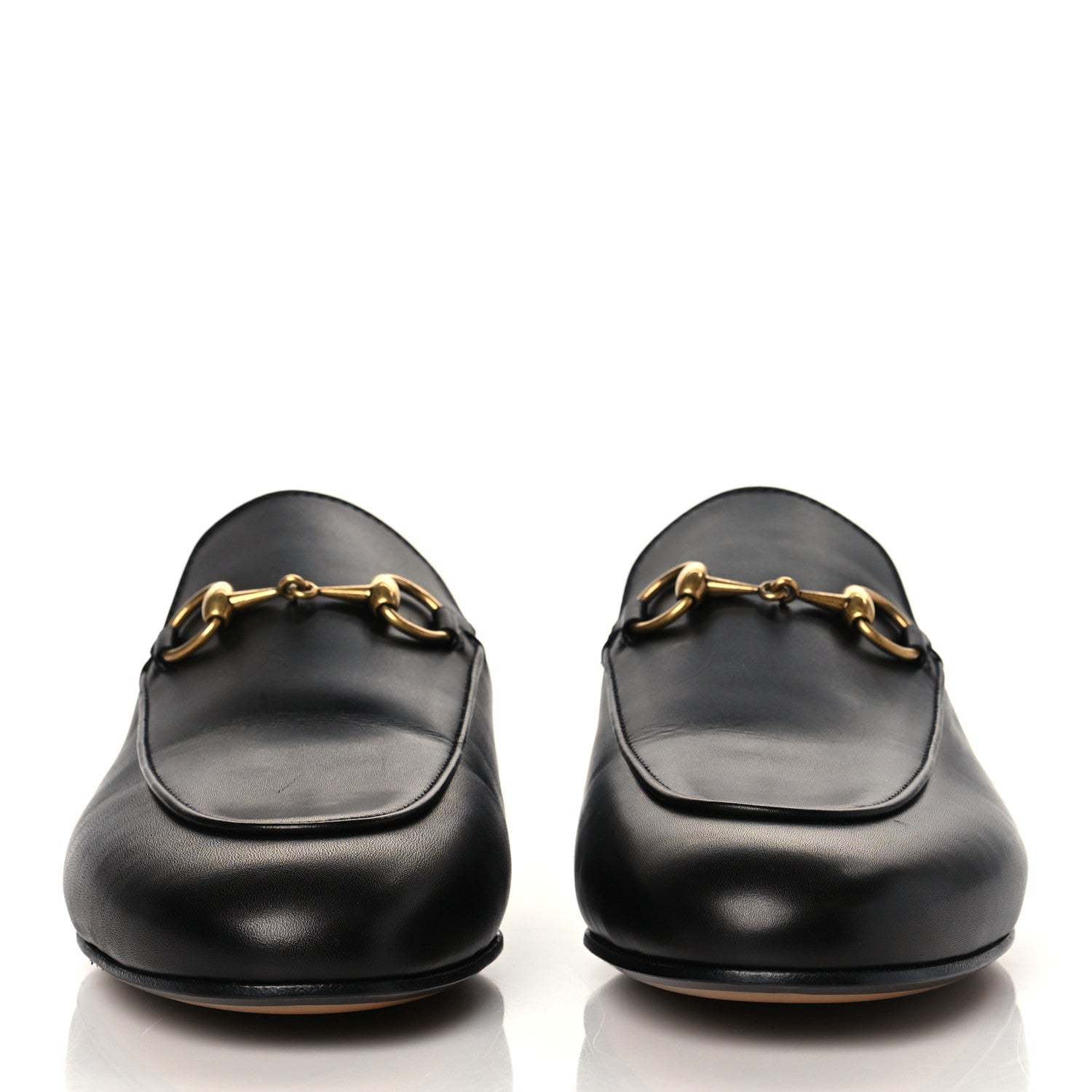 Gucci Calfskin Womens Princetown Slippers 37 Black 2 of 9