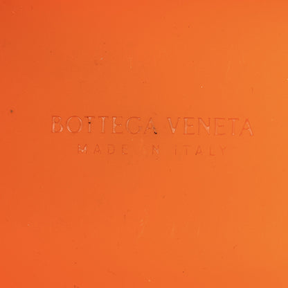 Bottega Veneta Rubberized Canvas Punch Tote Tangerine 6 of 8