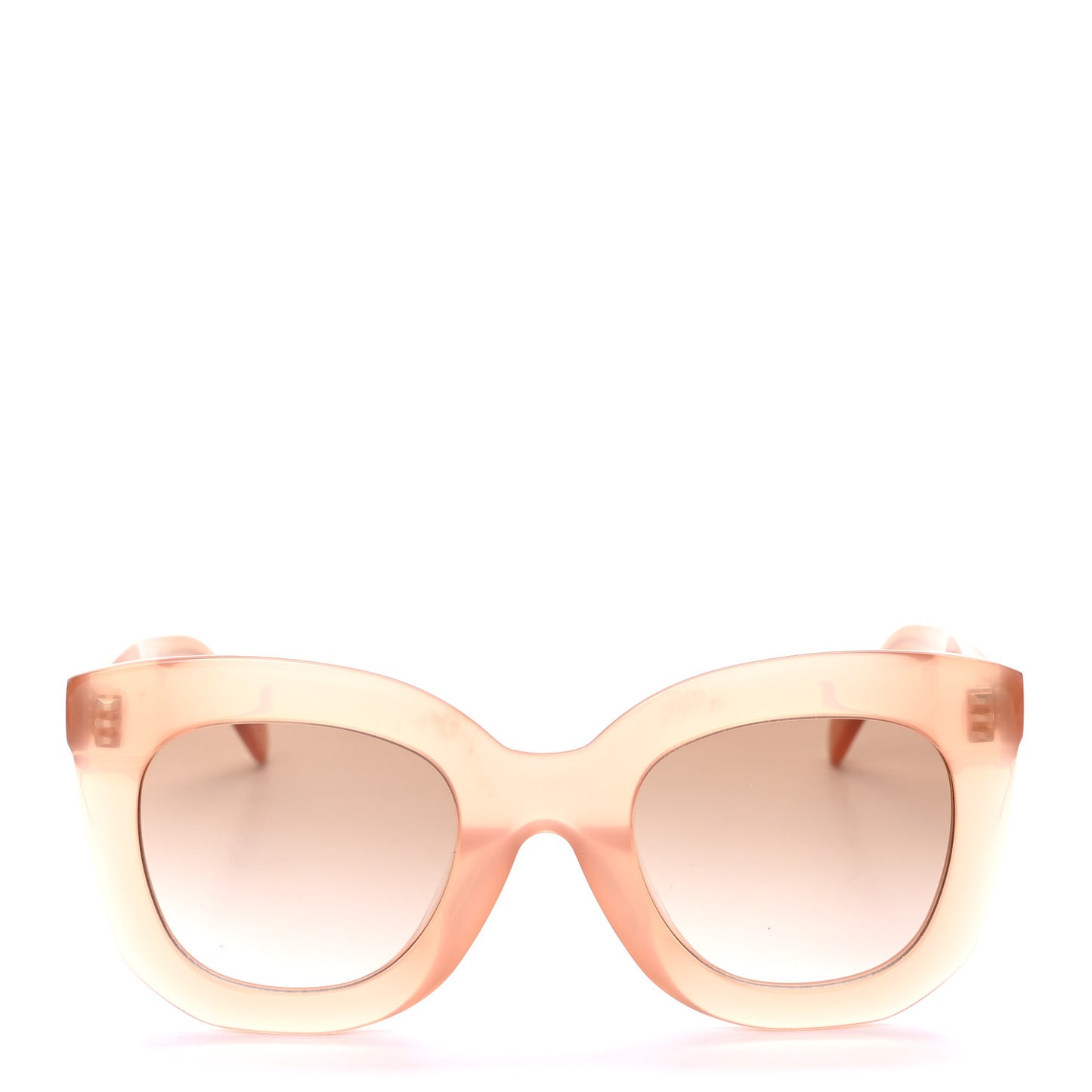 Oversized Round Sunglasses CL4005FN Peach
