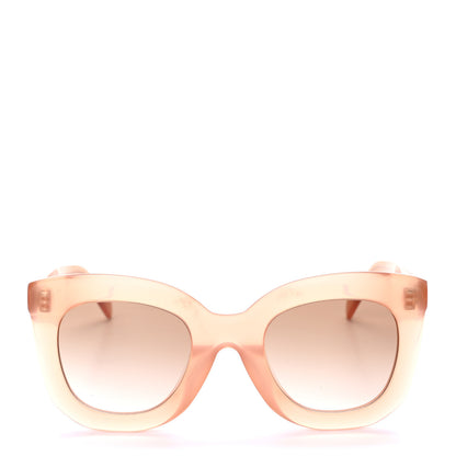 Celine Oversized Round Sunglasses CL4005FN Peach 2 of 7