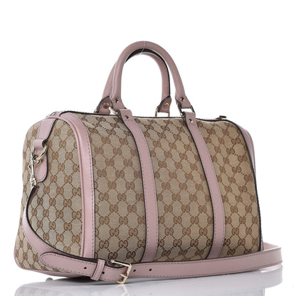 Gucci Monogram Medium Joy Boston Light Pink 3 of 8
