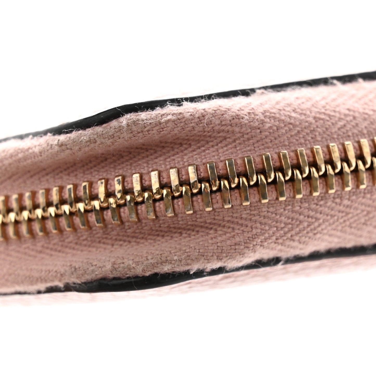 Dollar Calfskin Medium GG Zip Around Wallet Soft Pink