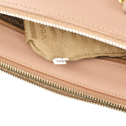 Prada Saffiano Small Galleria Double Zip Tote Cammeo 9 of 9