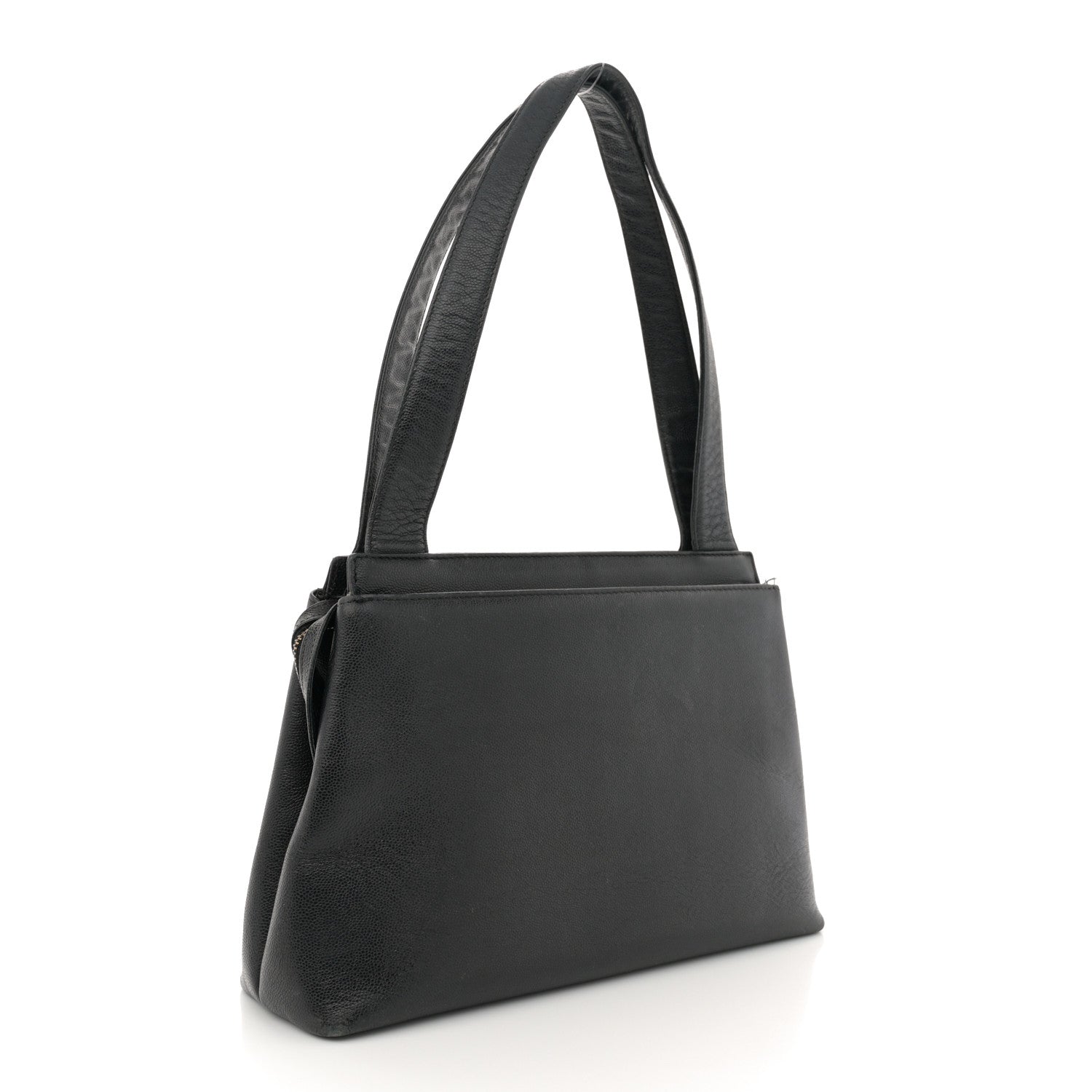 Chanel Caviar CC Shoulder Bag Black 3 of 17