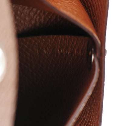 Hermes Epsom Bastia Coin Purse Miel 6 of 7