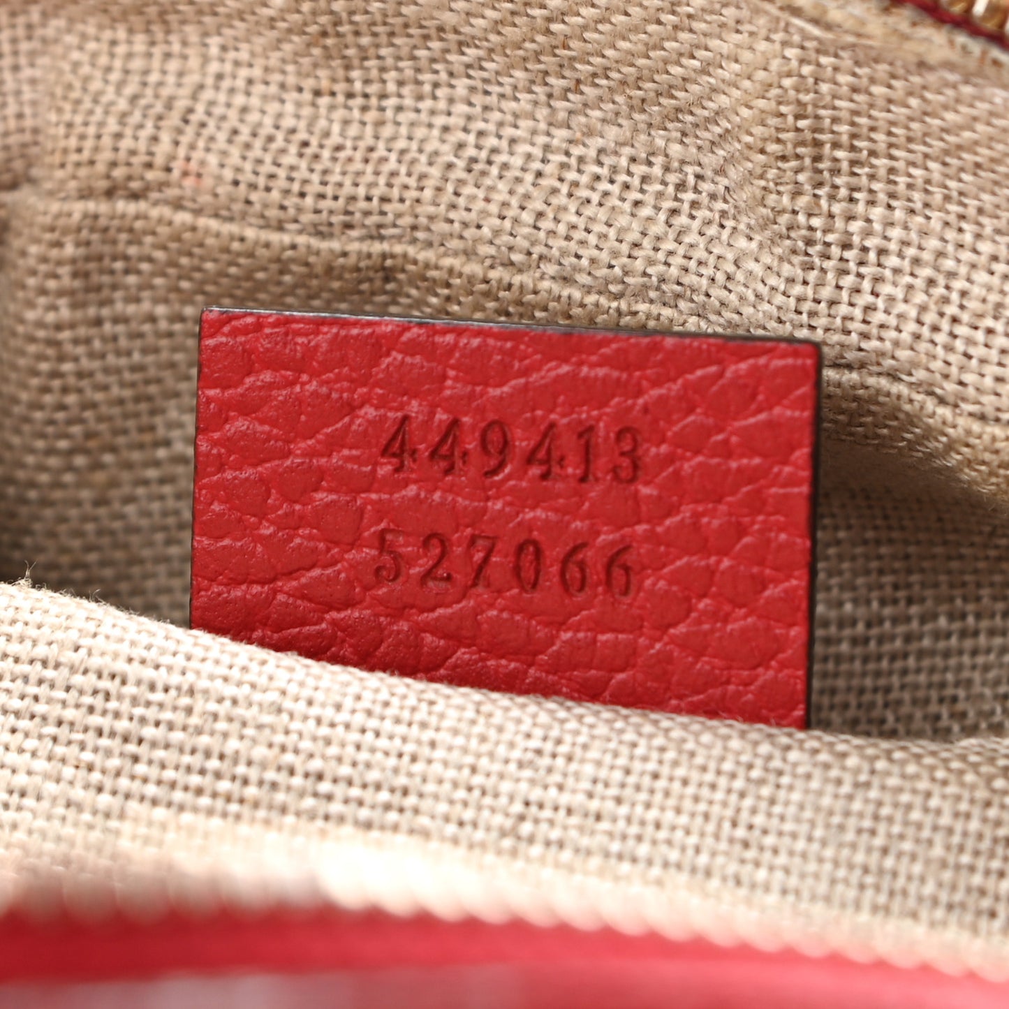 Monogram Mini Bree Messenger Bag Red