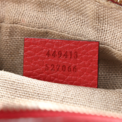 Gucci Monogram Mini Bree Messenger Bag Red 7 of 15