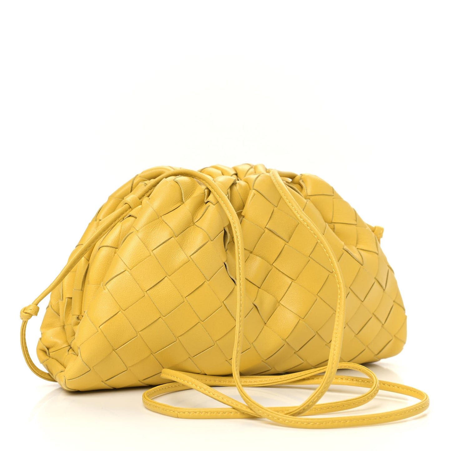 Nappa Intrecciato The Mini Pouch Buttercup