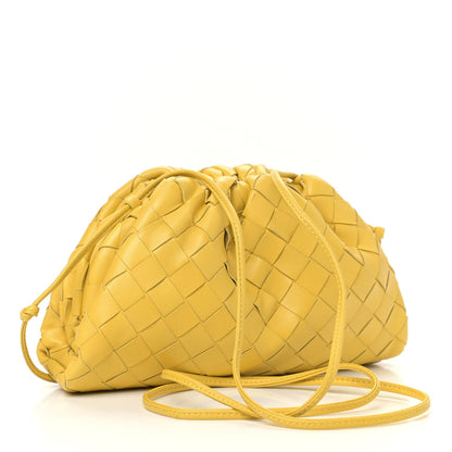Bottega Veneta Nappa Intrecciato The Mini Pouch Buttercup 2 of 8