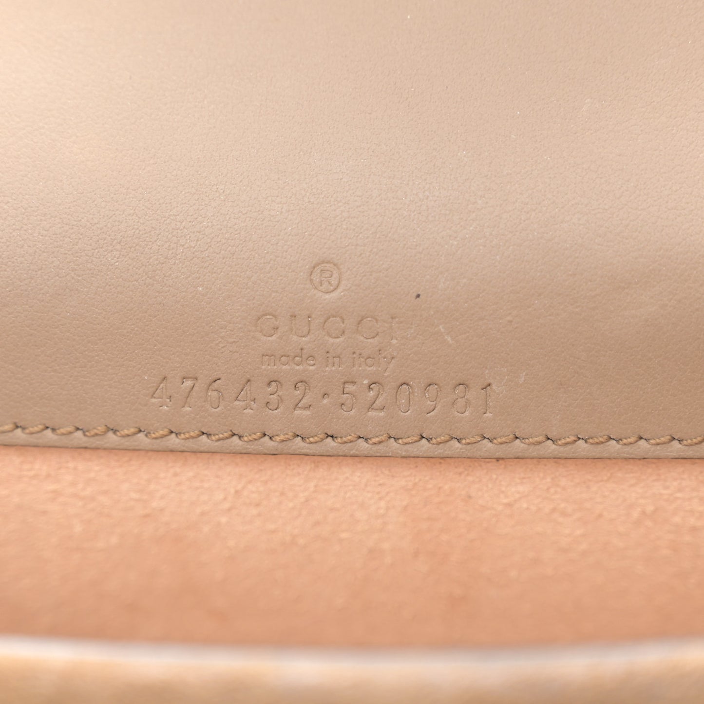 GG Supreme Monogram Super Mini Dionysus Shoulder Bag Taupe