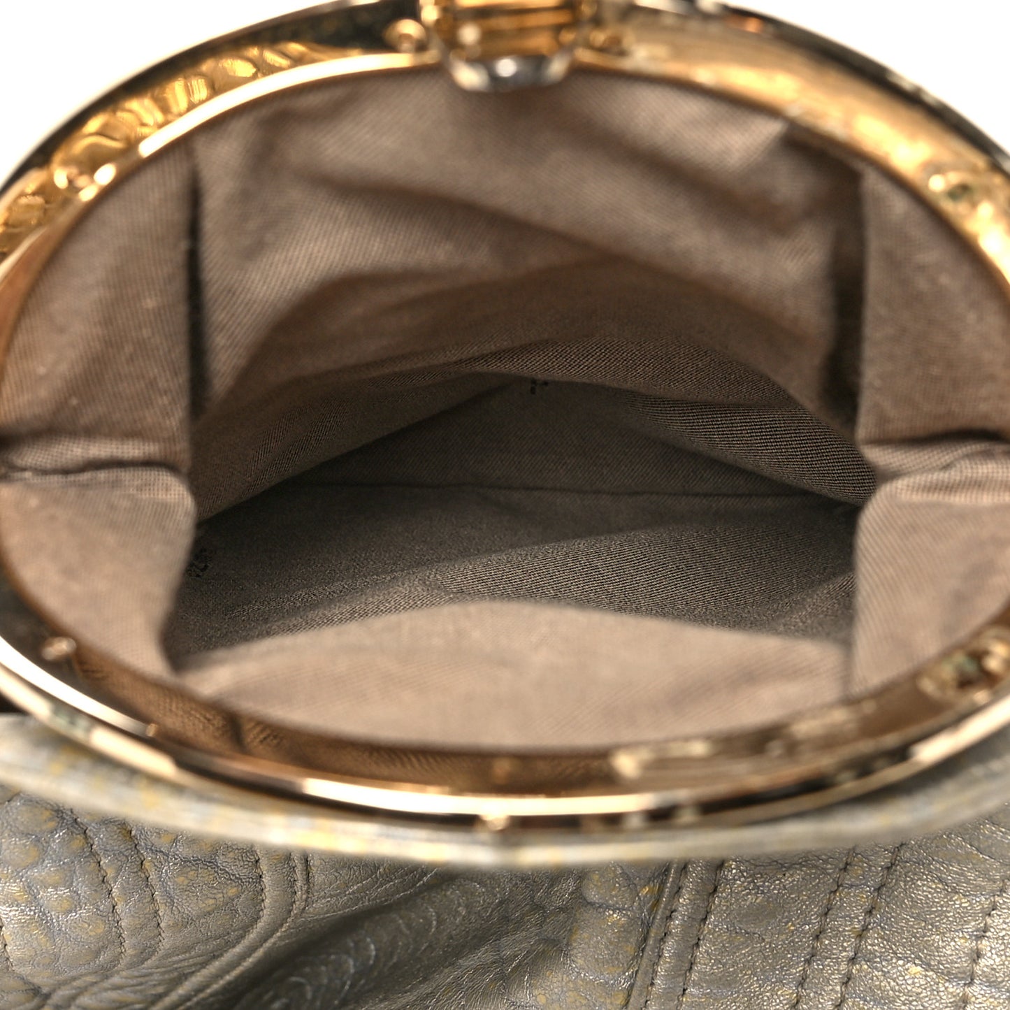 Nappa Nuvolata Bimetal Spy Oro Argento