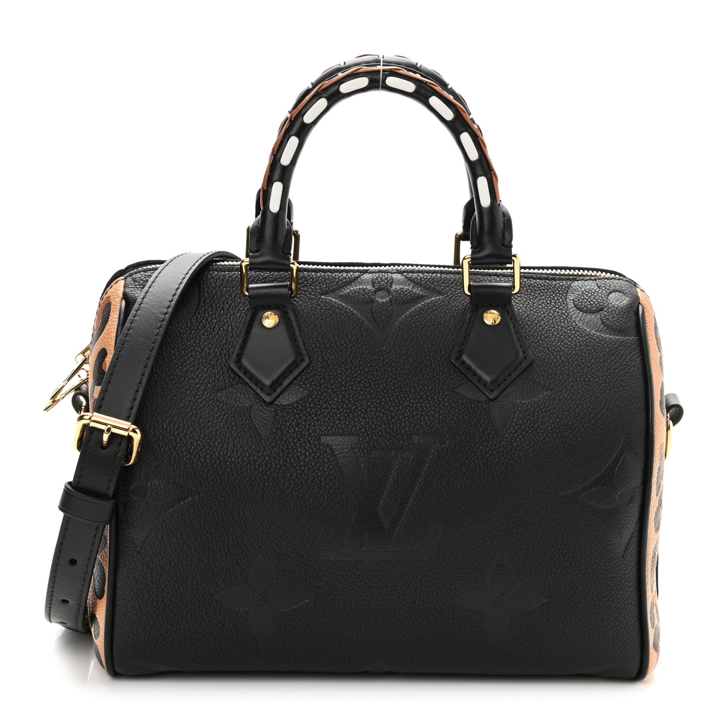 Empreinte Monogram Giant Wild At Heart Speedy Bandouliere 25 Black