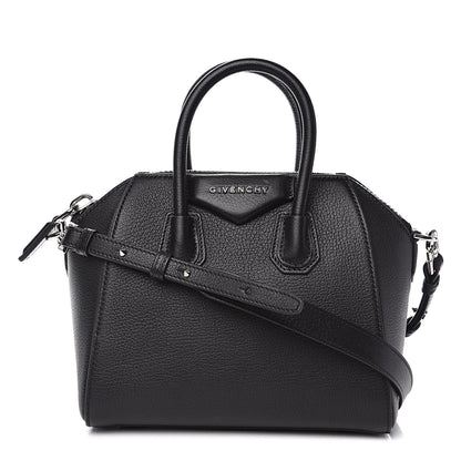 Givenchy Sugar Goatskin Mini Antigona Black 1 of 11