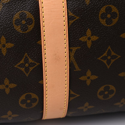Louis Vuitton Monogram Keepall Bandouliere 55 15 of 24