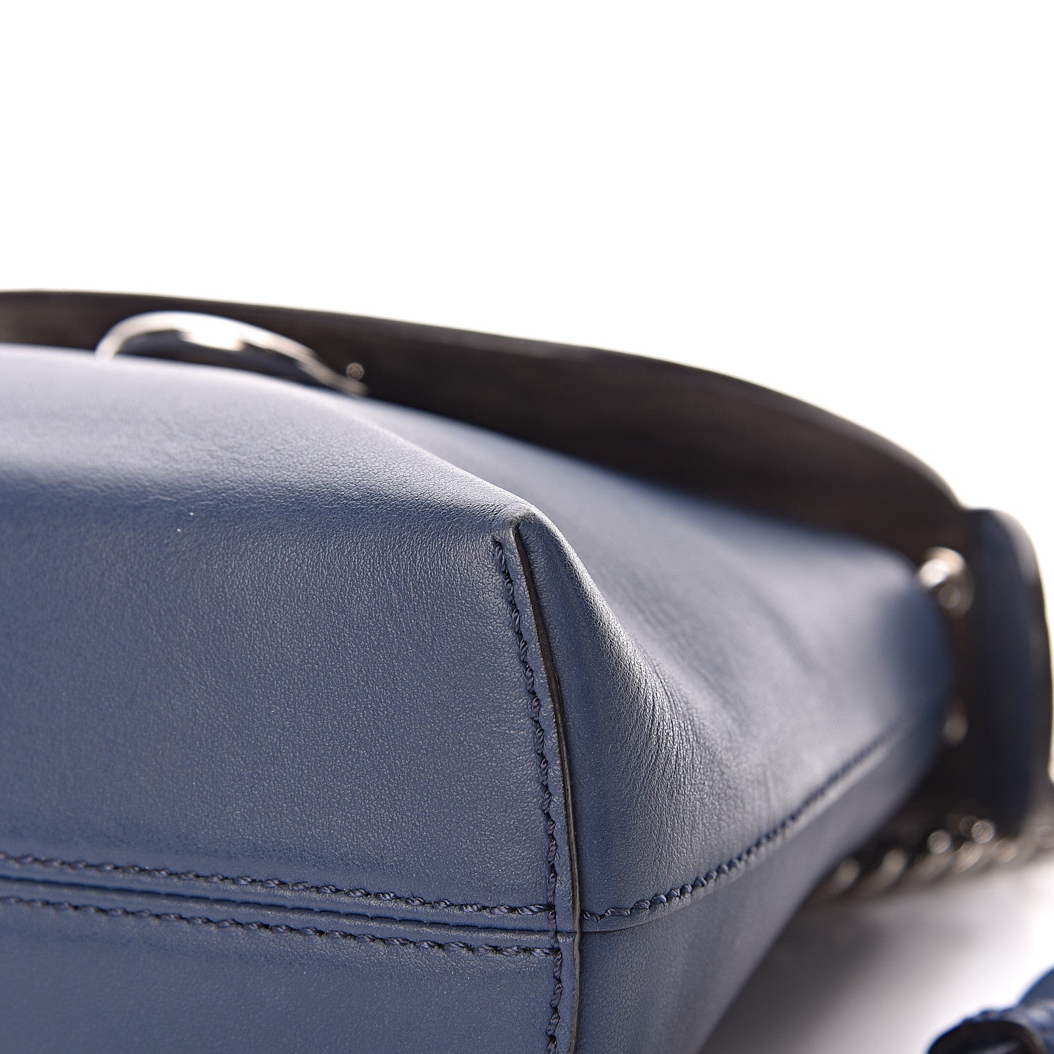 Fendi Vitello Century Opaco Mini Back to School Backpack Blu Scuro 25 of 29