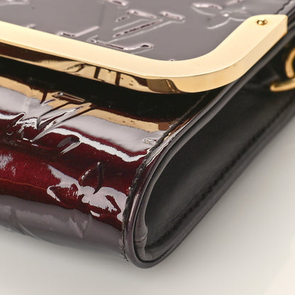 Louis Vuitton Vernis Rossmore MM Amarante 8 of 8