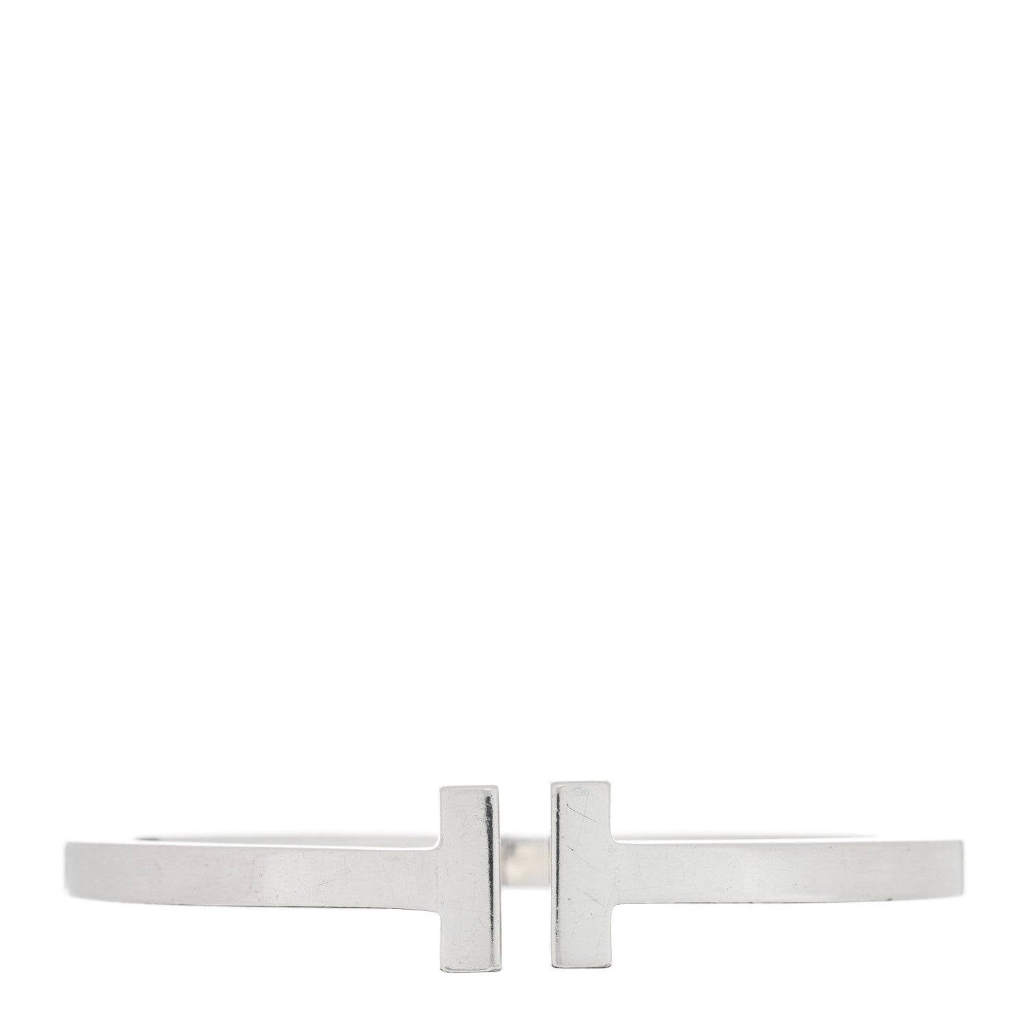 Tiffany Sterling Silver T Square Bracelet 1 of 3